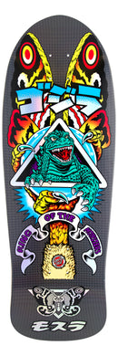 Santa Cruz x Godzilla Mothra Natas 10.538in x 30.14in Skateboard Deck