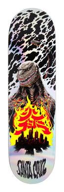 Santa Cruz x Godzilla Shin Knox Firepit 8.5in x 32.2in Skateboard Deck