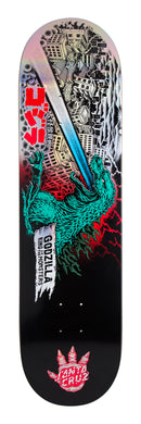 Santa Cruz x Godzilla O'Brien Reaper 8.25in x 31.80in Skateboard Deck