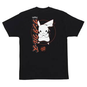 Pokémon x Santa Cruz Pikachu Men's T-Shirt - Black