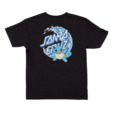 Pokémon x Santa Cruz Water Type 1 Youth T-Shirt - Black