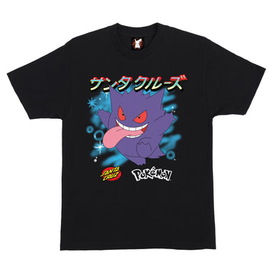Pokémon x Santa Cruz Ghost Type 3 Men's T-Shirt - Black