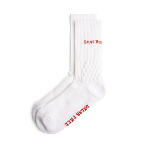 Last Resort Bubble Socks US size 7-9 - White