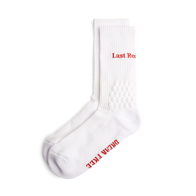 Last Resort Bubble Socks US size 10-12 - White