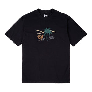 Magenta Desert T-Shirt - Black