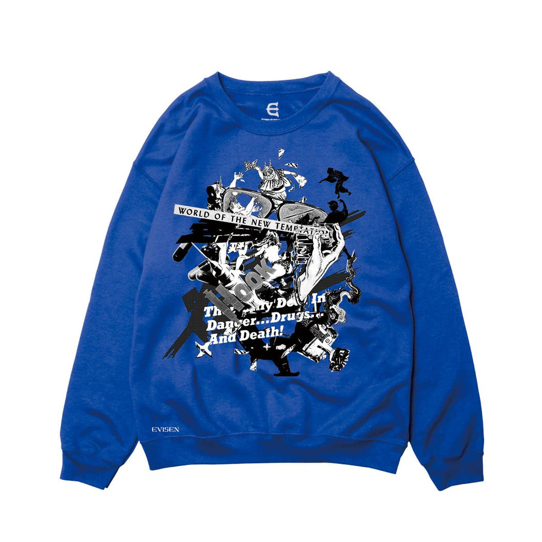 Evisen New Temptations Crewneck - Blue