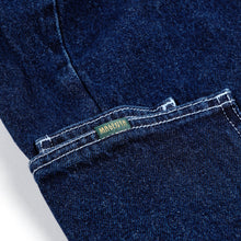 Load image into Gallery viewer, Magenta OG Denim Pocket Long Shorts - Blue Denim