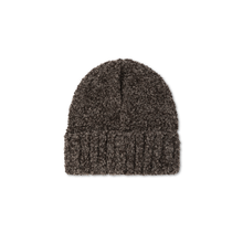 Load image into Gallery viewer, Polar Fluffy Beanie - Brown Melange
