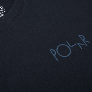 Polar Stroke Logo T-Shirt Navy/Blue