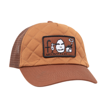 Load image into Gallery viewer, Frog Home Sweet Egg Hat - Brown