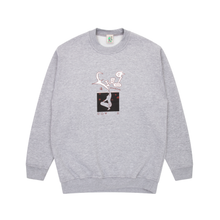 Load image into Gallery viewer, Frog Instagram Ads Crewneck - Grey