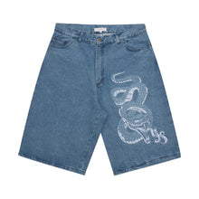 Load image into Gallery viewer, Yardsale Snake Shorts Denim