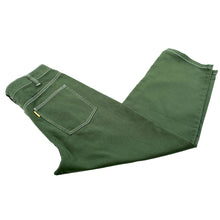 Load image into Gallery viewer, Theories Plaza Jeans - Hunter Green Contrast Stitch