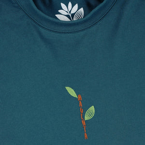 Magenta Tree Plant T-Shirt - Petrol Blue