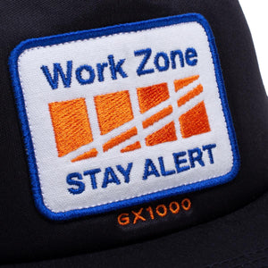 GX1000 Work Zone 5 Panel Snapback - Black