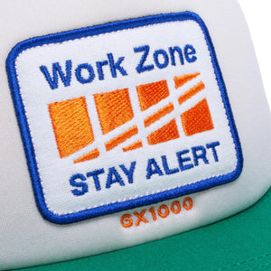 GX1000 Work Zone 5 Panel Snapback - Green