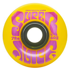 OJ Super Juice 60mm Wheels 78a Yellow