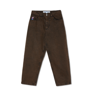 Polar Big Boy Jeans - Brown Black / Light Blue / Purple Black