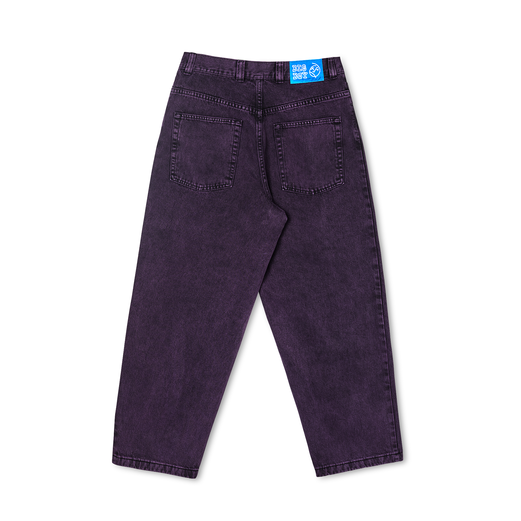 Polar Big Boy Jeans - Brown Black / Light Blue / Purple Black