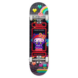 Girl Skateboards Carroll Kawaii Arcade Complete 7.75 / 8.0
