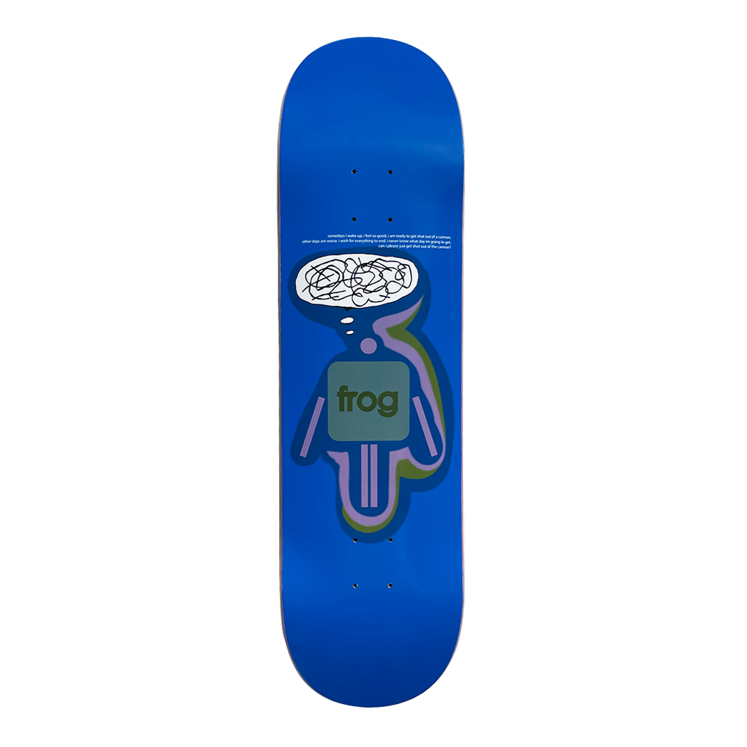 Frog Skateboards Canon - Milic Deck (Blue) 8.6