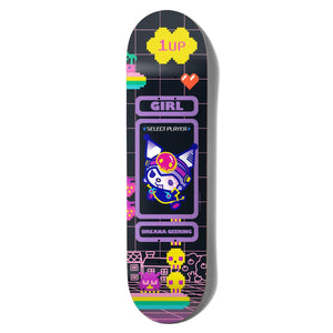 Girl Skateboards Geering Kawaii Arcade Deck 8.0