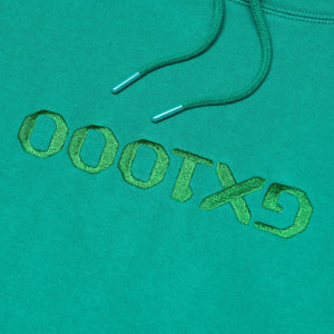 GX1000 OG Logo Flip Hoodie Kelly Green